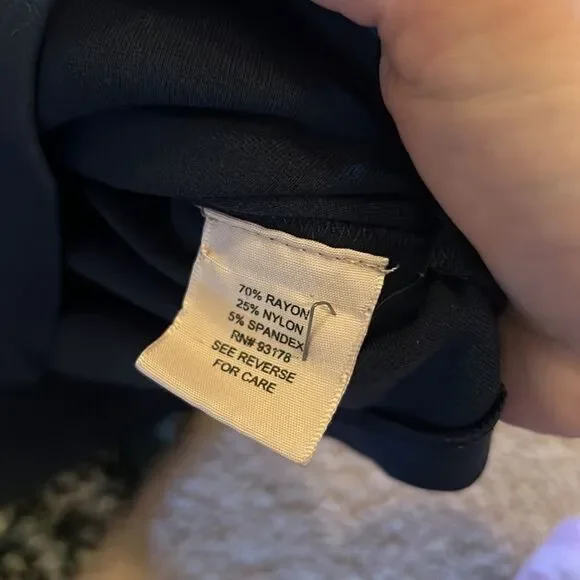 Philosophy navy beaded neckline dress M - Picture 5 of 9